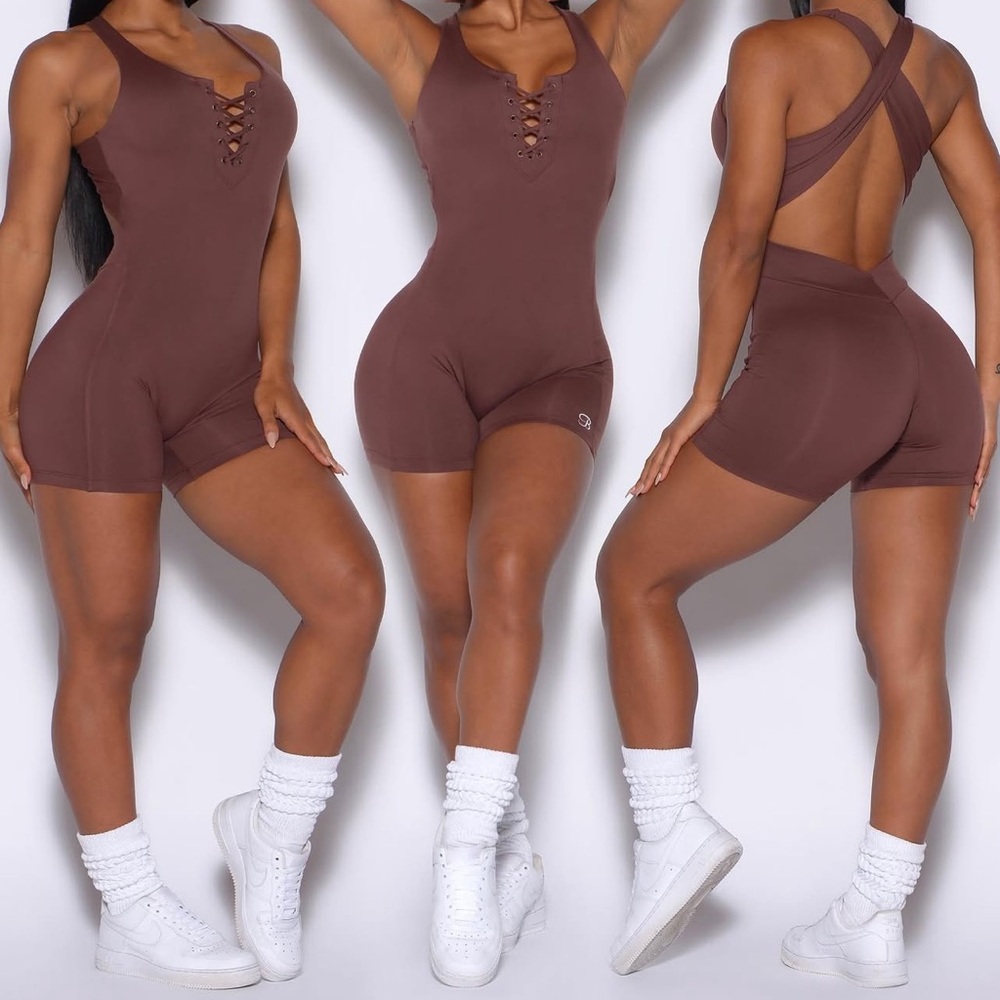 Bombshell Sportswear Bodysuit Shorts | XS